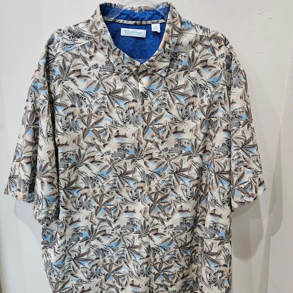 Men's Caribbean Isle Breeze Performance Casual Shirt Size‎ 3XB